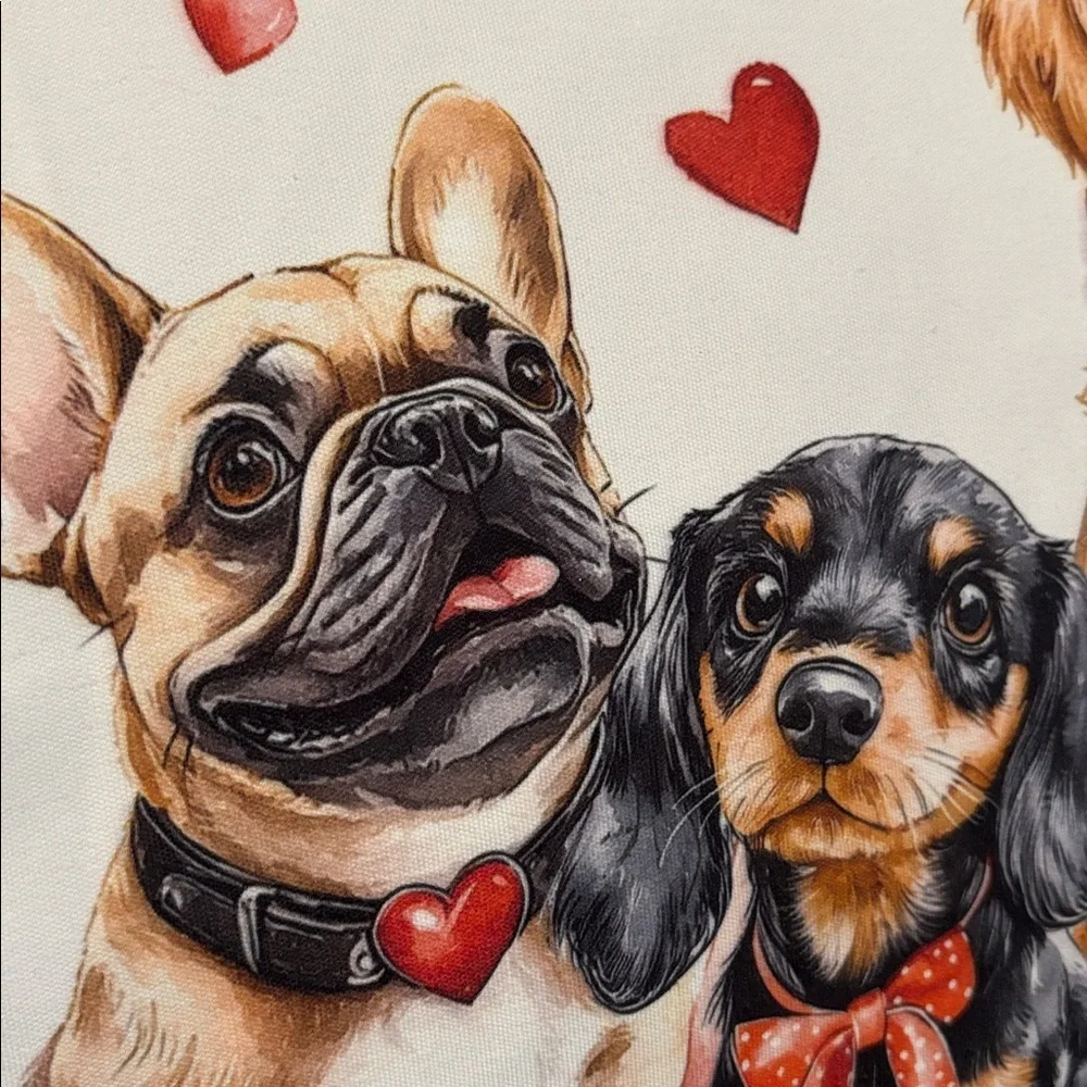Hobby Lobby Valentines Day Down Feather Filled,Golden Labrador,Pug & Dachshund